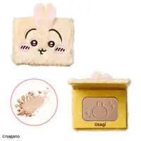 Chiikawa Fluffy Face Compact Case (Usagi)