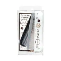 Chiikawa Anime "Chiikawa" Folding Hairbrush & Comb w/Daisy (Chiikawa)