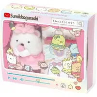 Plush - Memo Pad - Accessory case - Sumikko Gurashi / Shirokuma