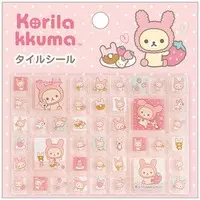 Tile sticker - Stickers - RILAKKUMA / Korilakkuma