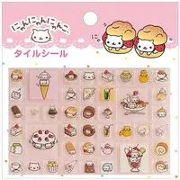 Tile sticker - Stickers - Nyan Nyan Nyanko