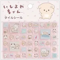 Tile sticker - Stickers - Ishiyowa-chan / Ishiyowa-chan (Character)