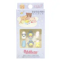 Nail Tips - RILAKKUMA / Kiiroitori