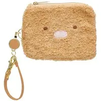 Plush - Commuter pass case - Sumikko Gurashi / Tonkatsu (Capucine)