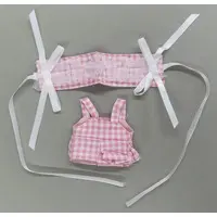 Plush Clothes (10cm用 ぬいヘッドドレスセットワンピース(ピンク))