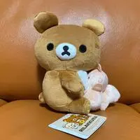 Plush - RILAKKUMA / Chairoikoguma & Sakura no Korisu