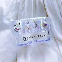 Tumbler, Glass - Sanrio / Pochacco & Pekkle