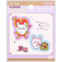 Stickers - Chiikawa / Momonga & Used Bookstore (Kani-chan)