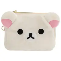 Plush - Commuter pass case - RILAKKUMA / Korilakkuma
