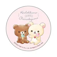 Badge - RILAKKUMA / Korilakkuma & Chairoikoguma