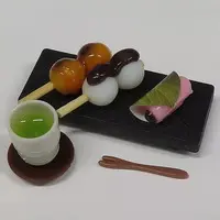 Trading Figure - With tea! Japanese sweets cafe mascot