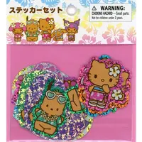 Stickers - Sanrio / Hello Kitty & Pochacco