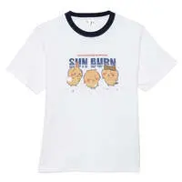 Chiikawa Movie "Chiikawa" T-shirt SUN BURN (White) - L