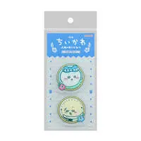 Chiikawa Movie "Chiikawa" Acrylic Clips 2-Piece Set (Hachiware & Sea Otter)