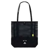 Nagano Characters Mesh Tote Bag (Black)