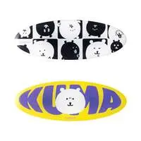 Nagano Characters Hair Clips Set of 2 (KUMA & Monochrome)