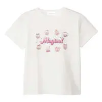 Chiikawa Magical Chiikawa T-shirt Everyone Glitter Print (White) - XL