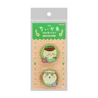 Chiikawa Movie "Chiikawa" Acrylic Clips 2-Piece Set (Kurimanju & Shisa)