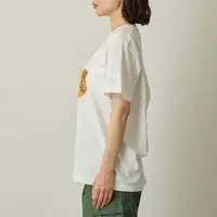 Chiikawa Chiikawa Bakery T-shirt Bread Momonga & Furuhonya (White) - M