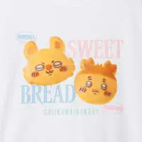 Chiikawa Chiikawa Bakery T-shirt Bread Momonga & Furuhonya (White) - M