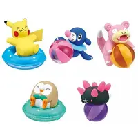 Trading Figure - Pokémon / Rowlet & Popplio & Slowpoke & Pyukumuku