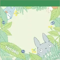 Memo Pad - Stationery - My Neighbor Totoro / Susuwatari (All Blacky)