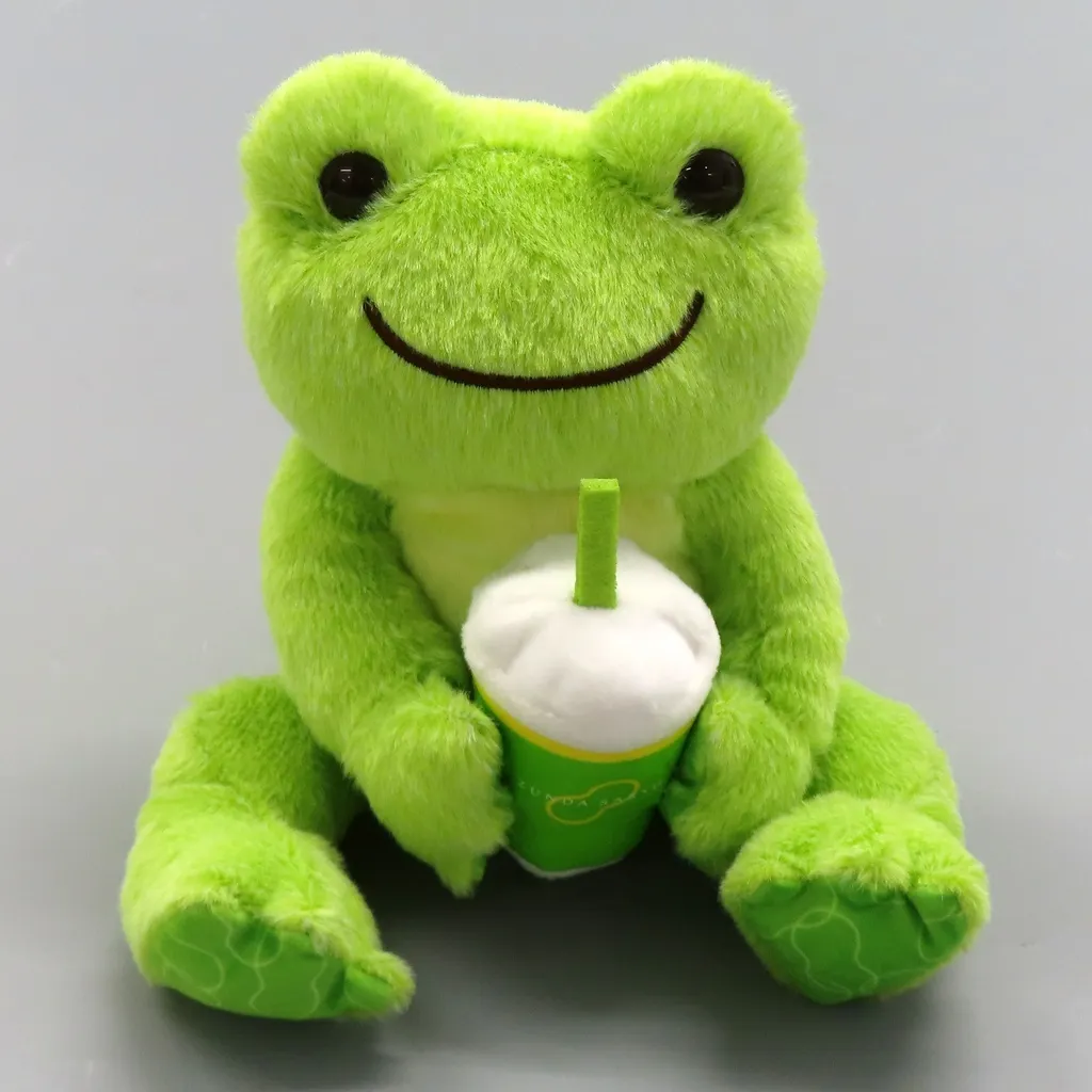 Plush - pickles the frog