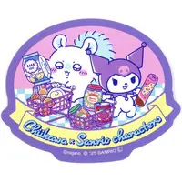 Chiikawa Stickers Just right for Smartphone - Chiikawa / Momonga & Kuromi