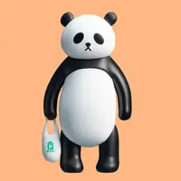 Trading Figure - One day Panda-san