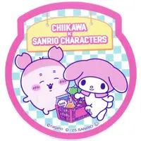 Chiikawa Stickers Just right for Smartphone - Chiikawa / Used Bookstore (Kani-chan) & My Melody