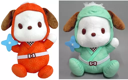 USED) Plush - Sanrio / Pochacco (全2種セット OH!NINJA BIG