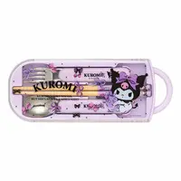 Fork - Spoon - Chopsticks - Cutlery - Sanrio / Kuromi