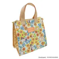 mofusand × HIBIYA-KADAN Insulated Lunch Bag (Blue)