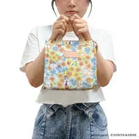 mofusand × HIBIYA-KADAN Insulated Lunch Bag (Blue)