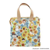 mofusand × HIBIYA-KADAN Insulated Lunch Bag (Blue)