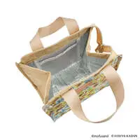 mofusand × HIBIYA-KADAN Insulated Lunch Bag (Blue)