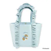 mofusand Frilled Mini Tote (Blue)