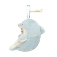 mofusand Fluffy Marine Life Meow Mascot Keychain (Dolphin Meow)