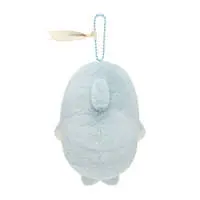 mofusand Fluffy Marine Life Meow Mascot Keychain (Dolphin Meow)