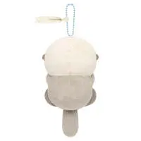 mofusand Fluffy Marine Life Meow Mascot Keychain (Sea Otter Meow)