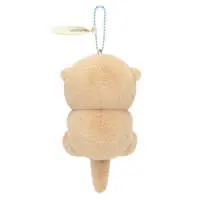 mofusand Fluffy Marine Life Meow Mascot Keychain (Otter Meow)