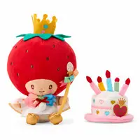 Plush - Message Card - Sanrio / Strawberry King