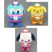 Plush - Sanrio / Pochacco & Pom Pom Purin & Hangyodon