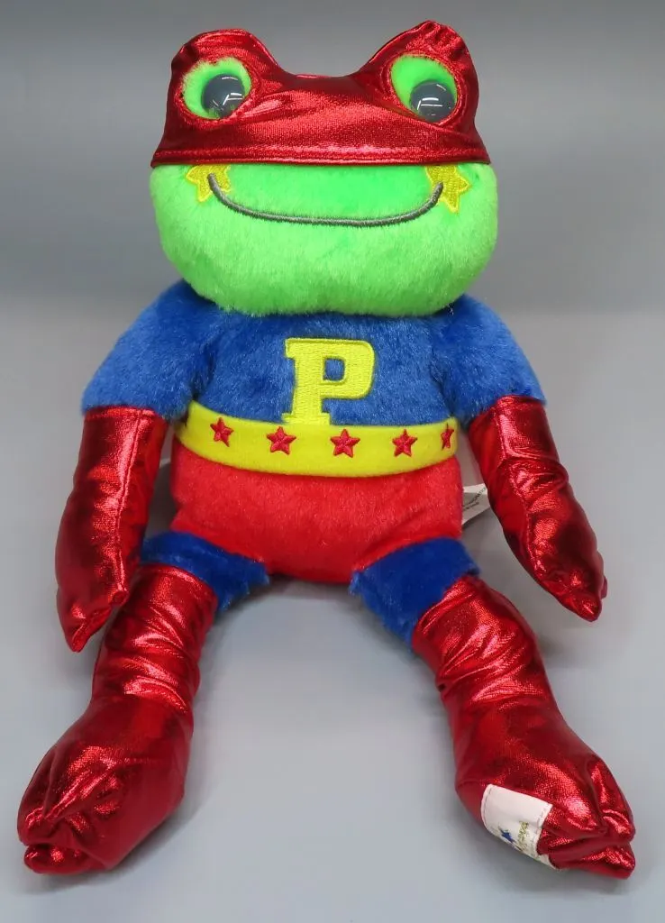 Plush - pickles the frog