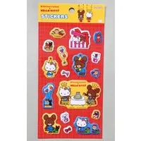Stickers - Kuma no Gakkou (The Bears' School) / Hello Kitty