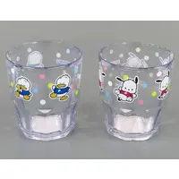 Tumbler, Glass - Sanrio / Pekkle & Pochacco