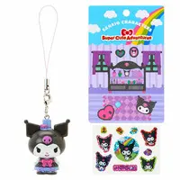 Key Chain - Stickers - Sanrio / Kuromi