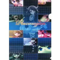 Stationery - Plastic Folder (Clear File) - SHOW BY ROCK!! / Cyan