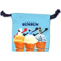 Pouch - PUPPET SUNSUN / Nonnon & Zonzon & Sunsun