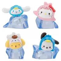Trading Figure - Sanrio / Pochacco & Pom Pom Purin & Hello Kitty & Cinnamoroll